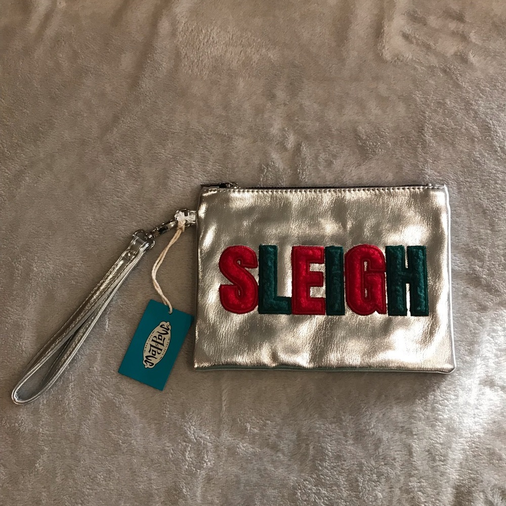 NWT Sleigh wristlet